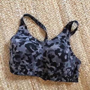 Athleta Camo Advance sports bra
